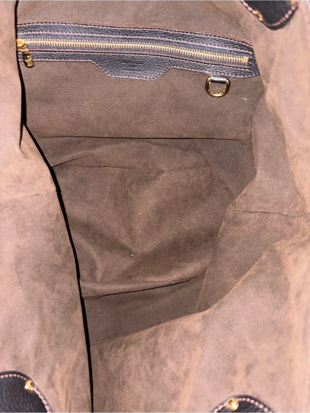 Louis Vuitton Black Leather Mahina L Hobo Bag, Comes With Original Dust Bag